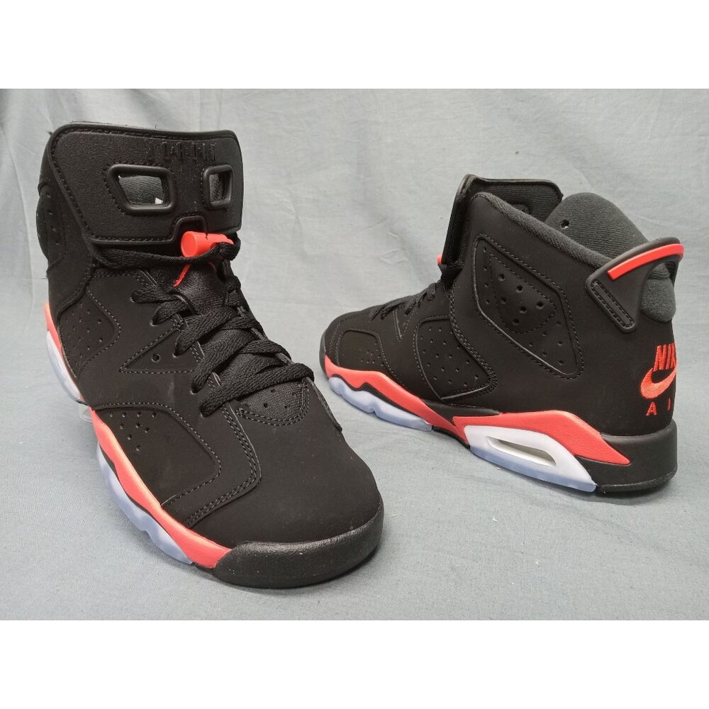 Nike Jordan Retro 6 (GS) Infared Salesman Sneakers Boys Size 5.5 FLOOR MODEL!